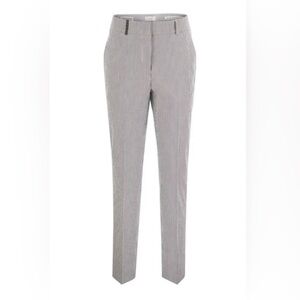 Peserico seersucker pin striped ankle pants Italian size EU 48